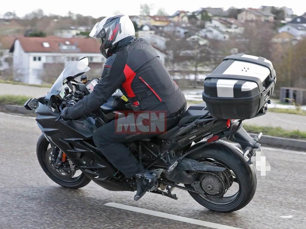 2022 Kawasaki Ninja H2 SX Spied Rear