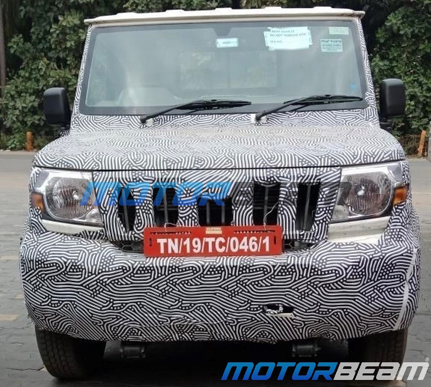 2022 Mahindra Bolero Pickup Spotted