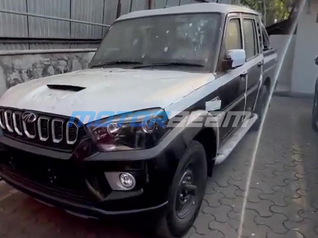 2022 Mahindra Scorpio Getaway Spied