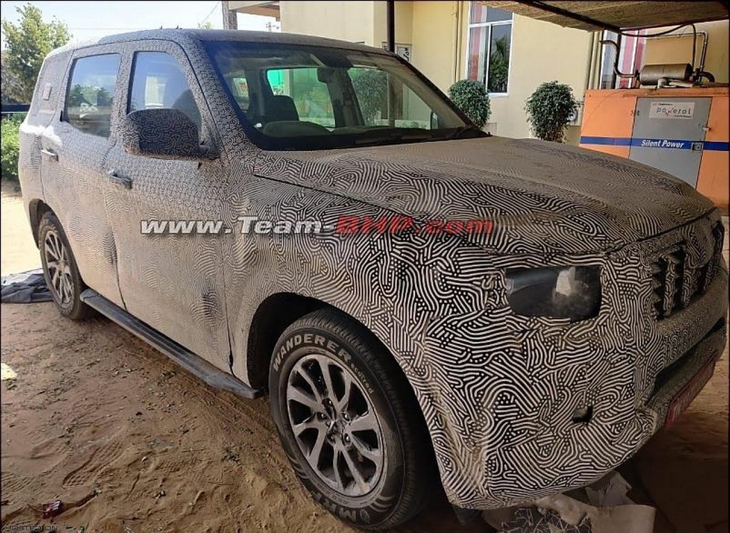 2022 Mahindra Scorpio Spied