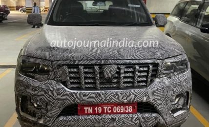 2022 Mahindra Scorpio Spotted Front