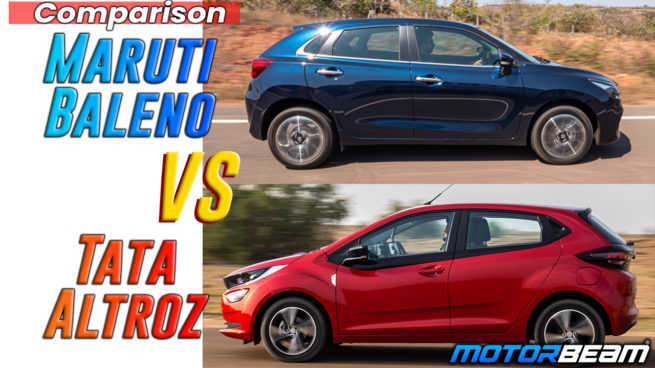 2022 Maruti Baleno vs Tata Altroz
