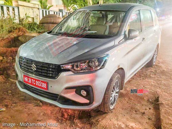 2022 Maruti Ertiga Spied