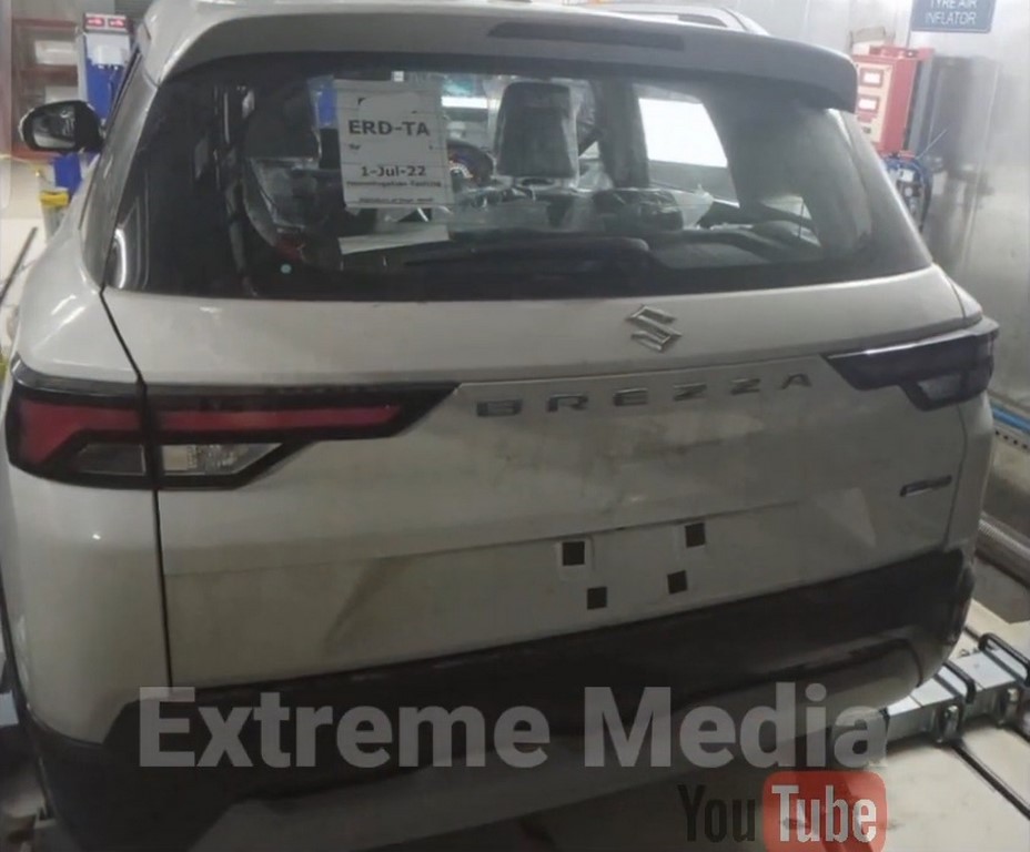 2022 Maruti Vitara Brezza Rear