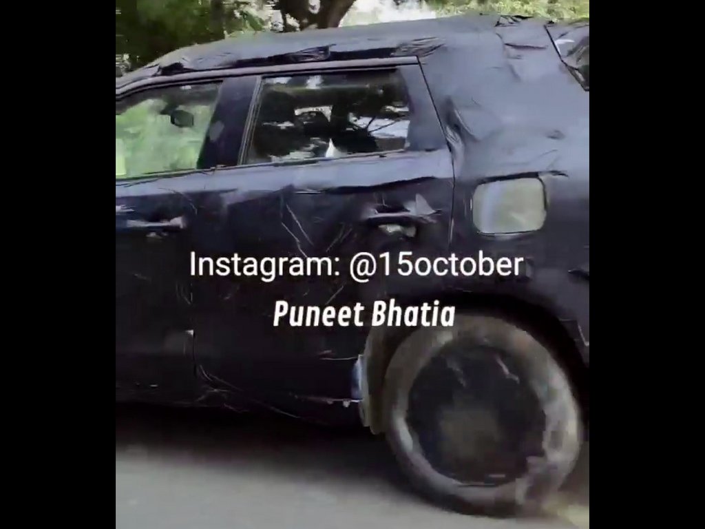 2022 Maruti Vitara Brezza Spotted Side