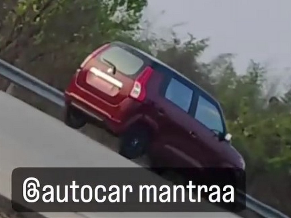 2022 Maruti Wagon R Spotted Rear