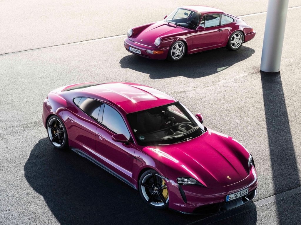 2022 Porsche Taycan Colours