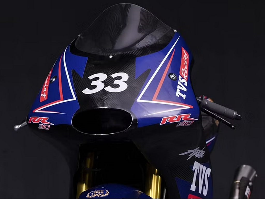 2022 Racespec TVS Apace RR310 Unveil Front