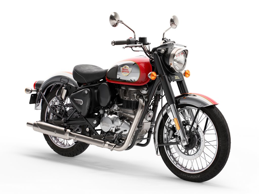 2022 Royal Enfield Classic 350 Chrome Red Price