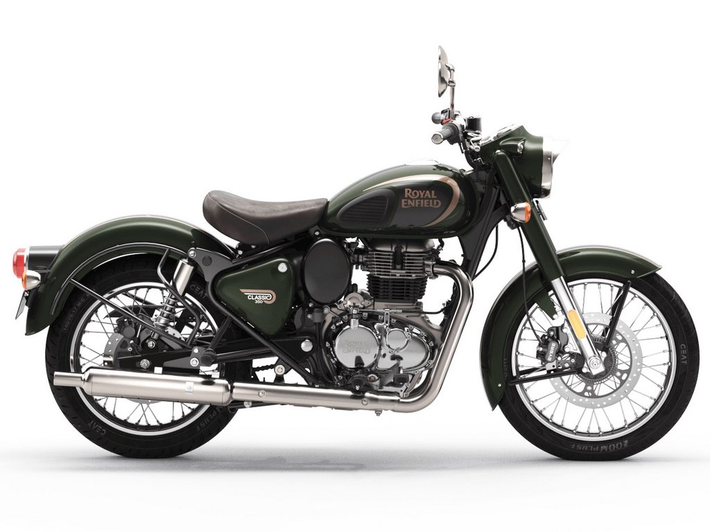 2022 Royal Enfield Classic 350 Halcyon Green