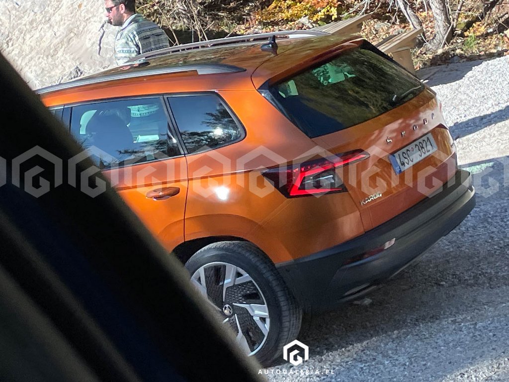 2022 Skoda Karoq Spied Rear