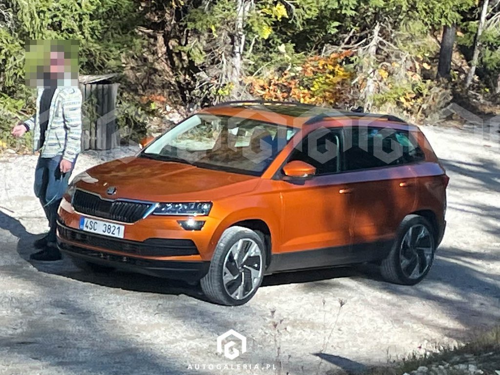 2022 Skoda Karoq Spied