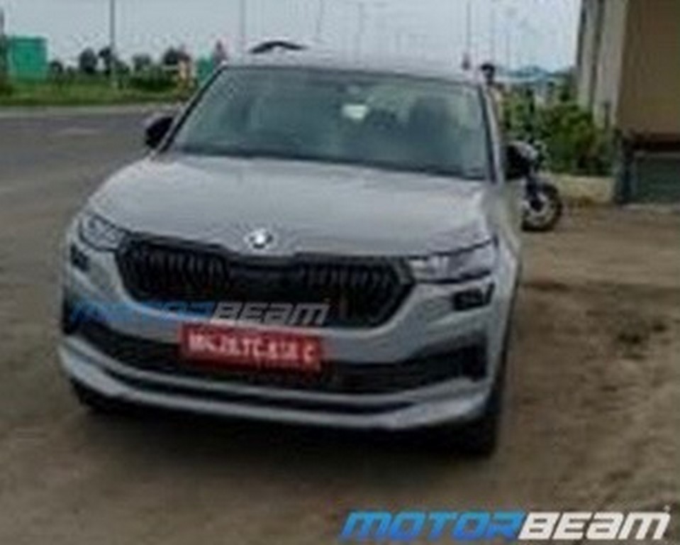 2022 Skoda Kodiaq Facelift Spied