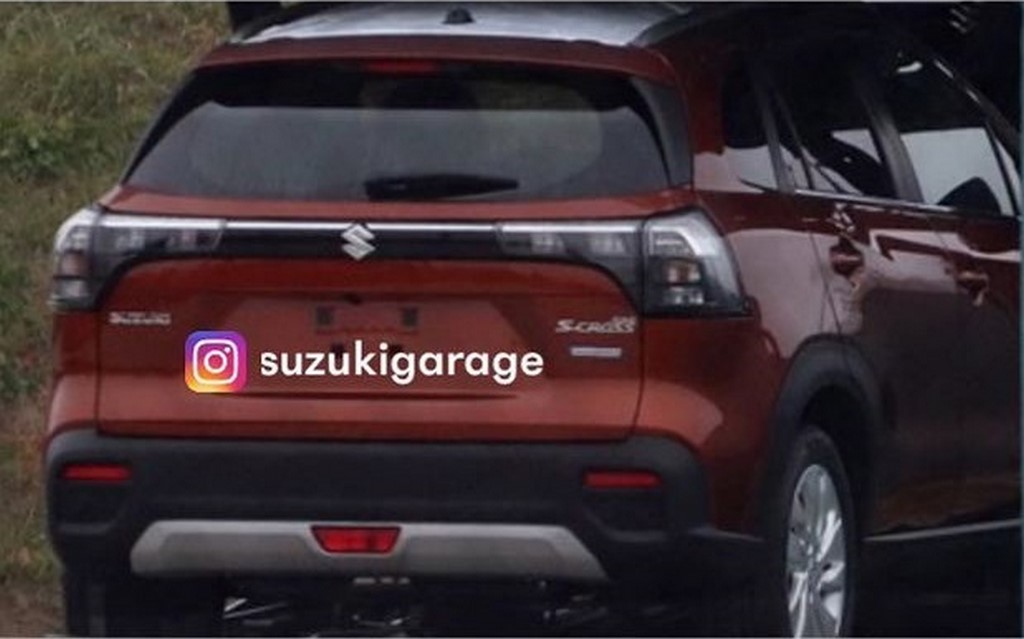 2022 Suzuki S-Cross Spied Rear