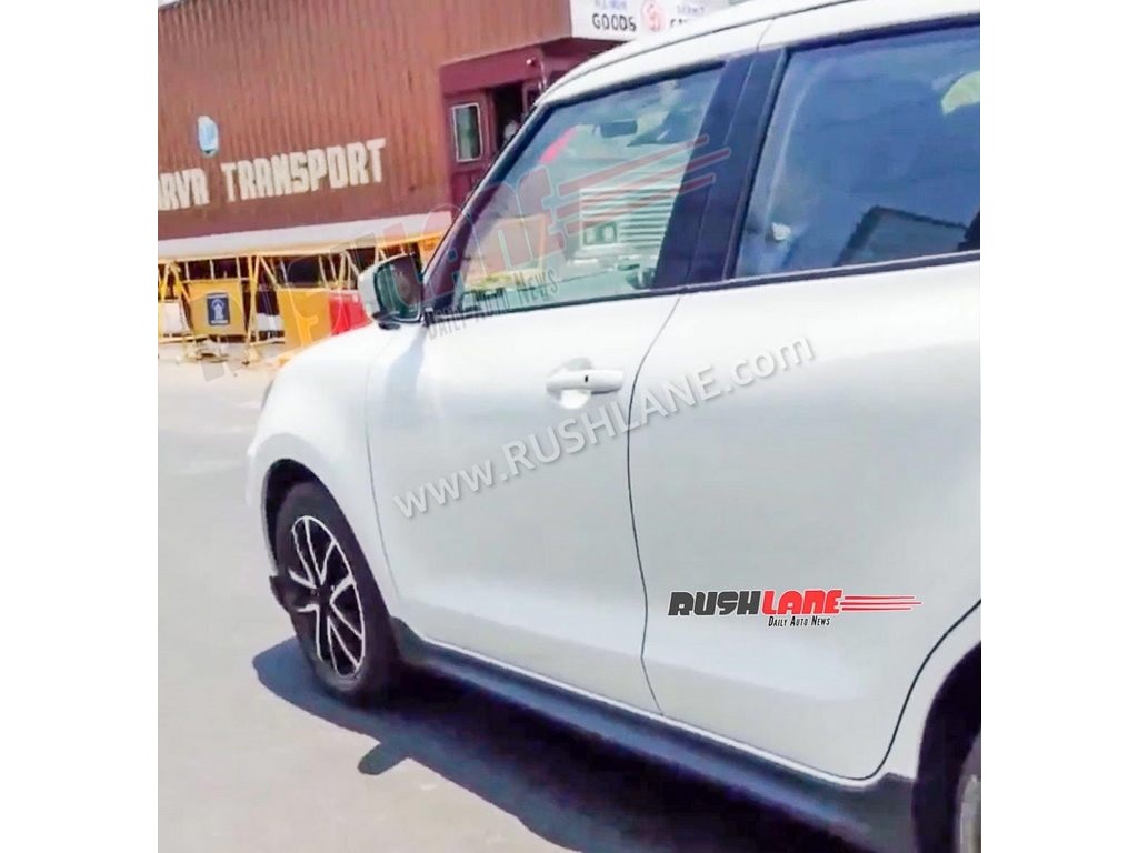 2022 Suzuki Swift Sport Spied Side