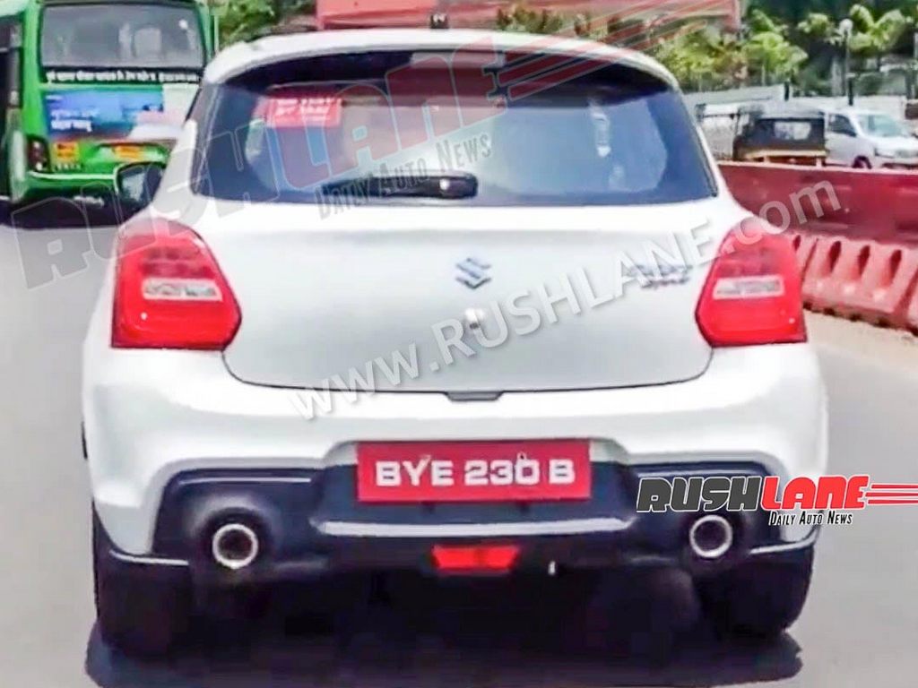 2022 Suzuki Swift Sport Spied