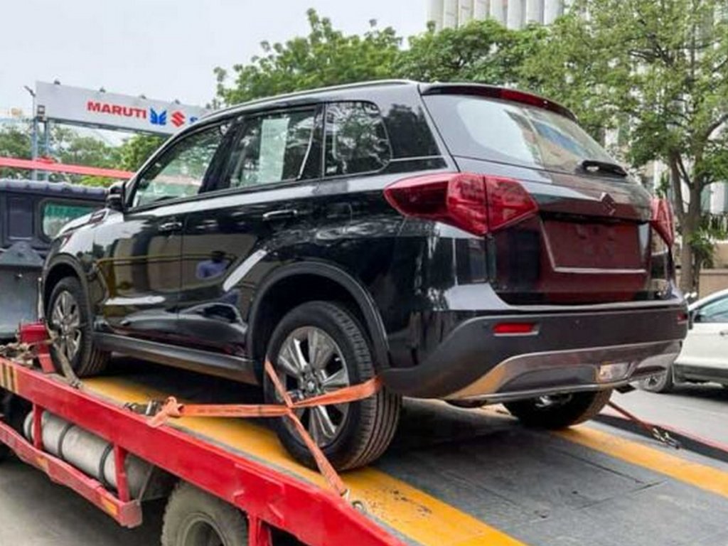 2022 Suzuki Vitara Spied Rear