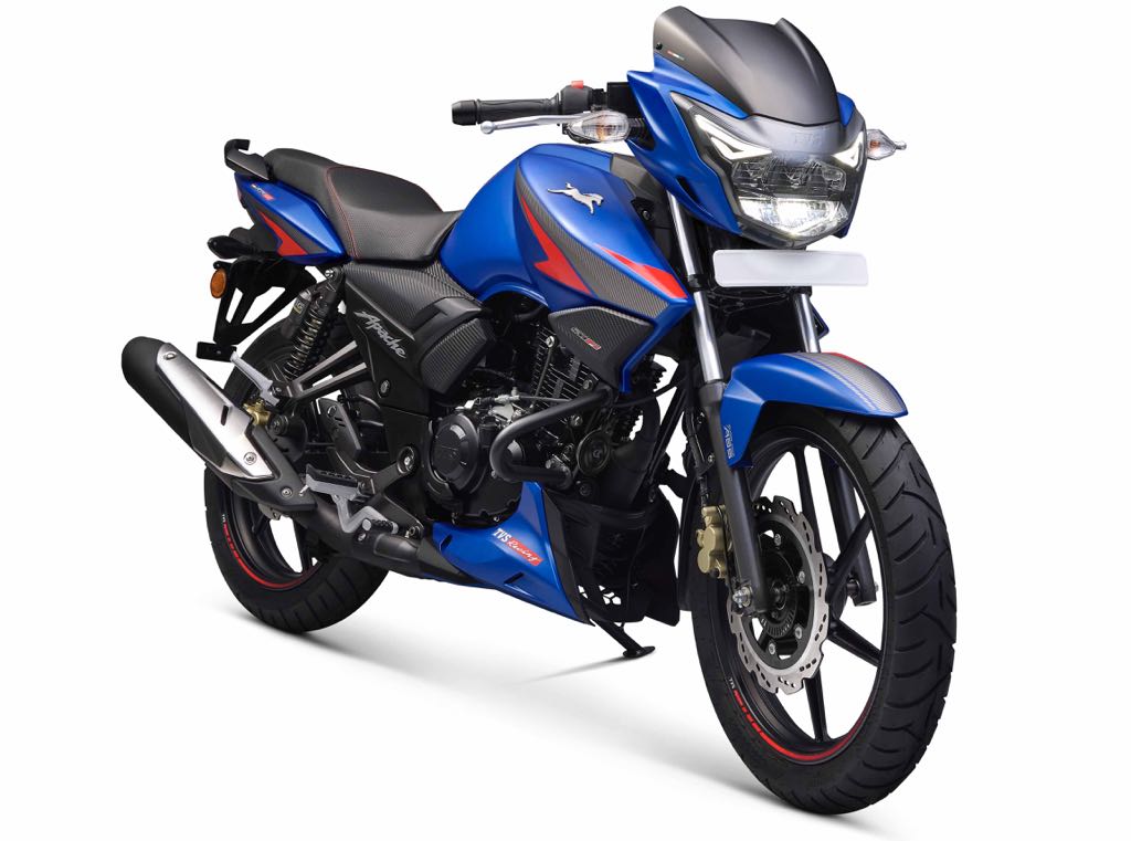 2022 TVS Apache RTR 160 & 180 Launched | MotorBeam