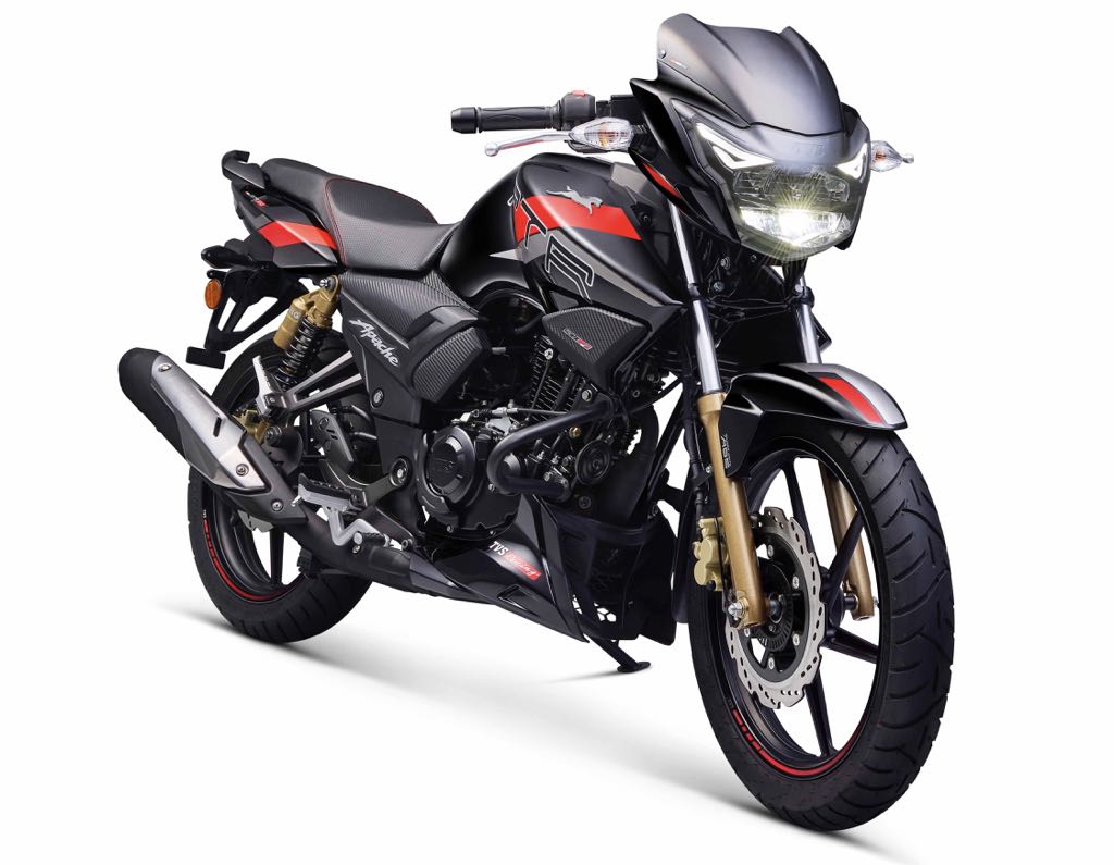 2022 TVS Apache RTR 160 & 180 Launched | MotorBeam