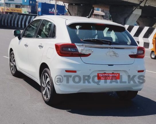 2022 Toyota Glanza Rear