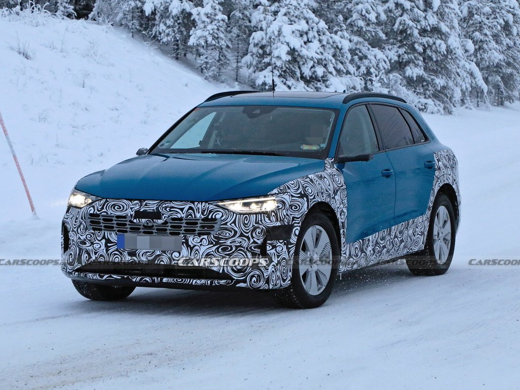 2023 Audi e-tron Facelift Spied