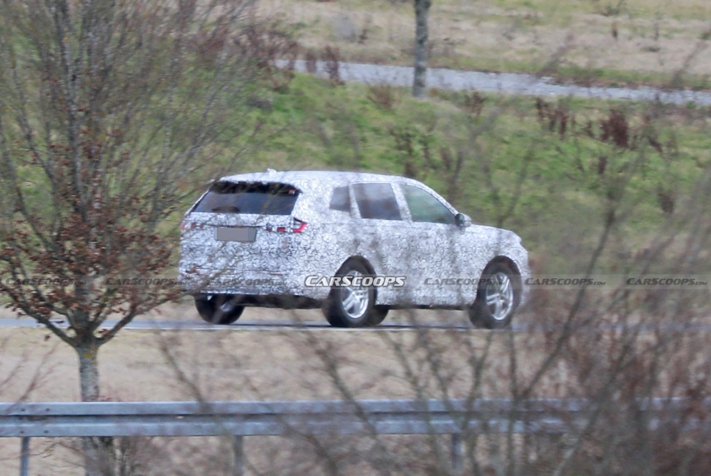 Rear profile of the car