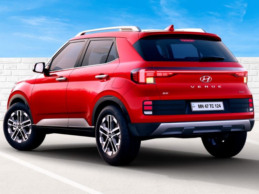 2023 Hyundai Venue Bookings Rear Red