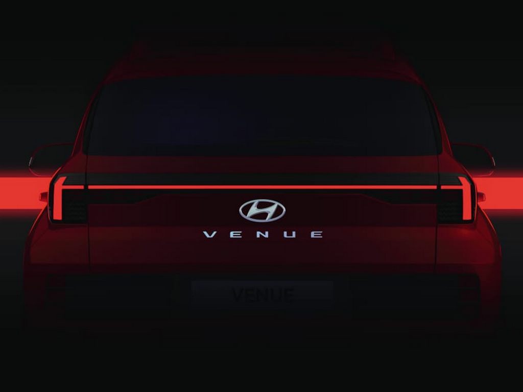 2023 Hyundai Venue Launch Rear Teaser