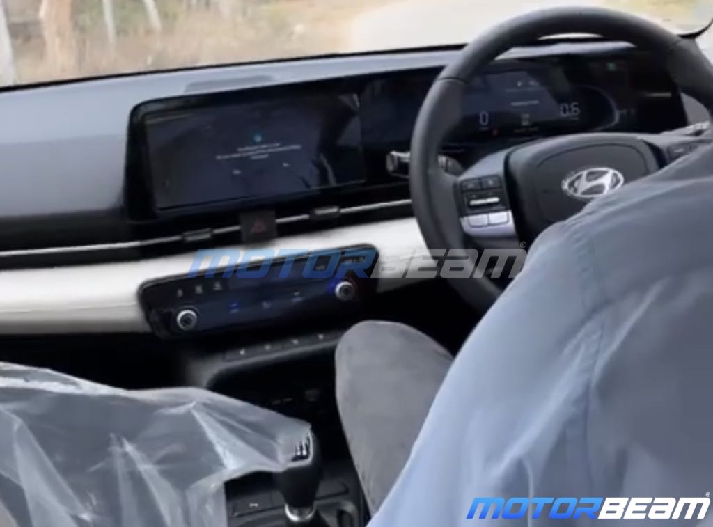 2023 Hyundai Verna Interior Spied