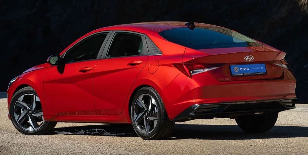 2023 Hyundai Verna Rendering Rear