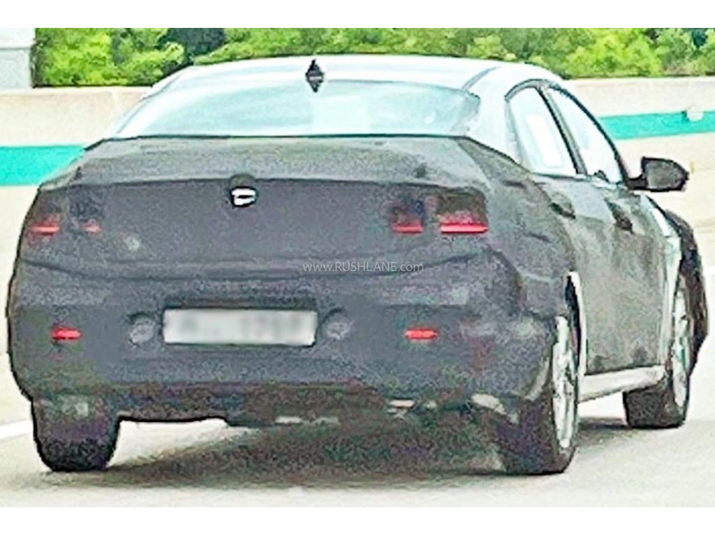 2023 Hyundai Verna Testing Rear