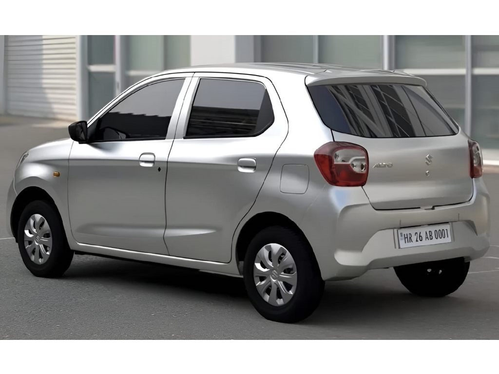 2023 Maruti Suzuki Alto Revealed Silver Rear