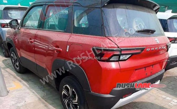 2023 Maruti Suzuki Brezza Interiors Red