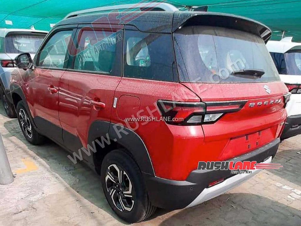 2023 Maruti Suzuki Brezza Interiors Red