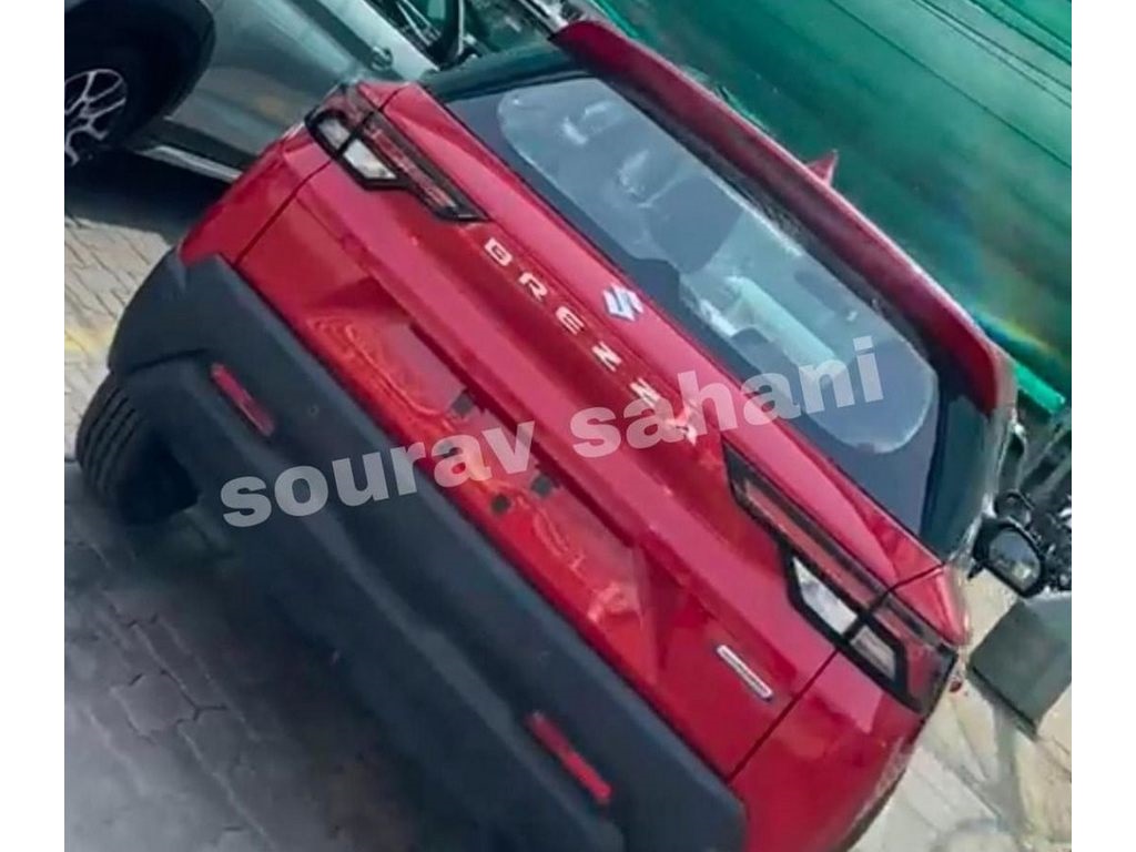 2023 Maruti Suzuki Brezza Launch Red