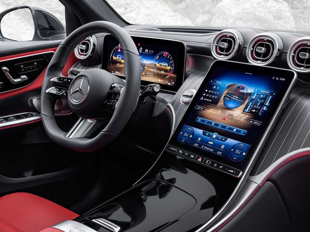 2023 Mercedes Benz GLC Interiors