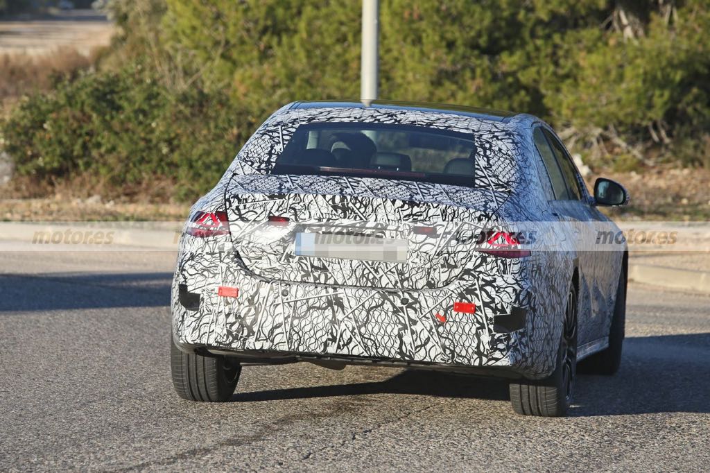 2023 Mercedes E-Class Rear Spied