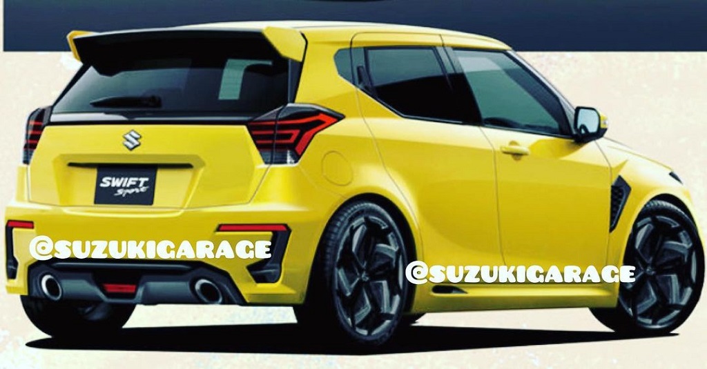 2023 Suzuki Swift Sport Rear