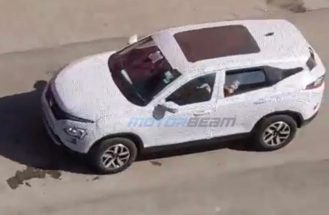 2023 Tata Harrier Spied
