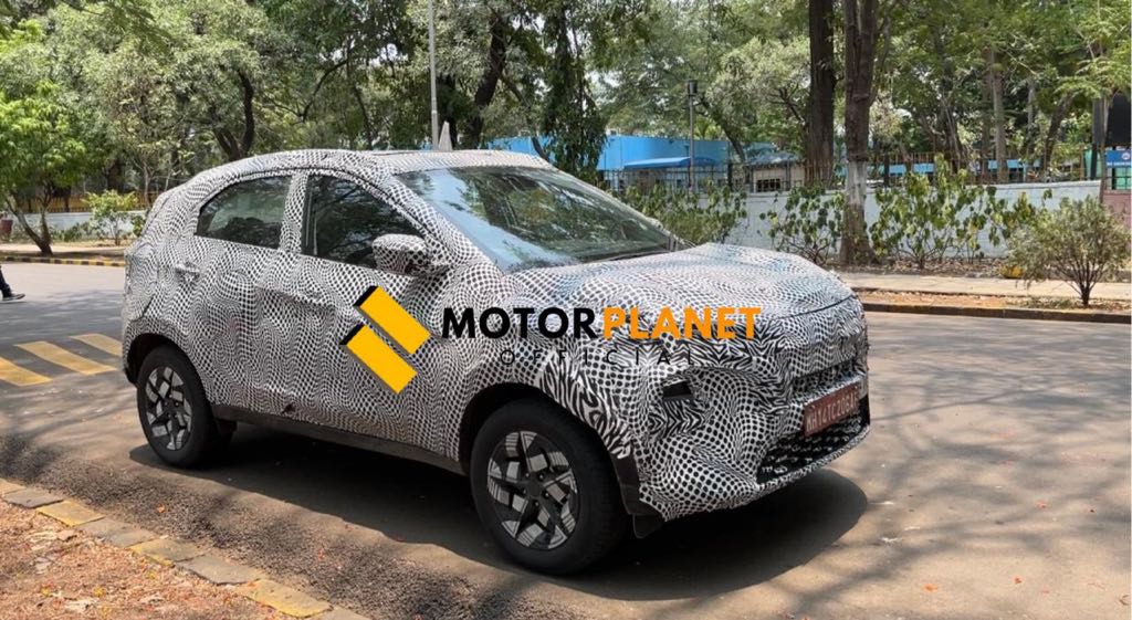 2023 Tata Nexon Spotted Testing