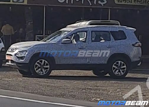 2023 Tata Safari Camouflaged