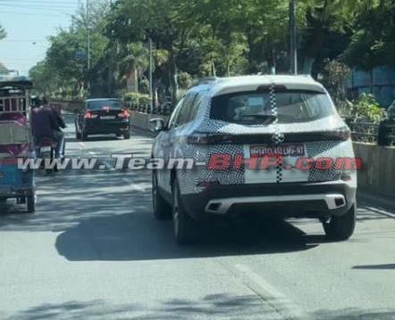 2023 Tata Safari Facelift Prototype