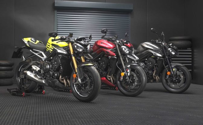 2023 Triumph Street Triple 765 Range