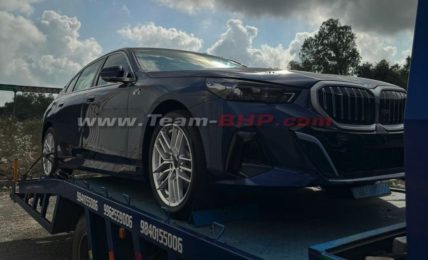 2024 BMW 5-Series Spied