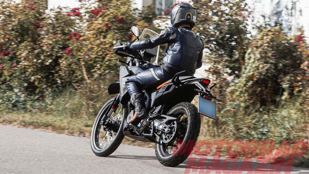 2024 KTM 390 Adventure Spied Rear