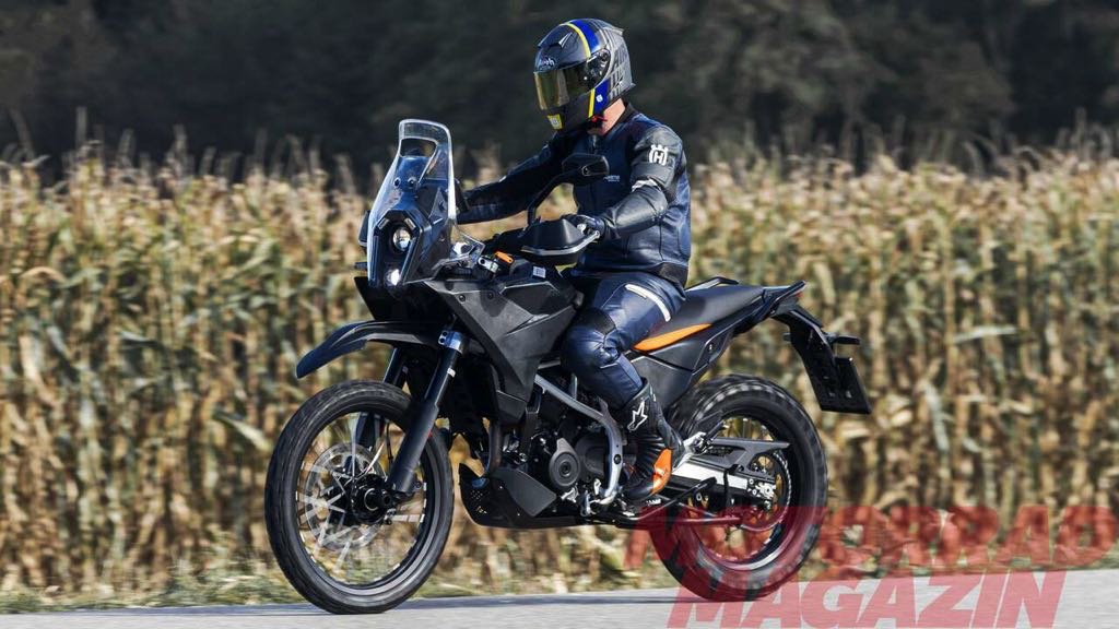 2024 KTM 390 Adventure Spied