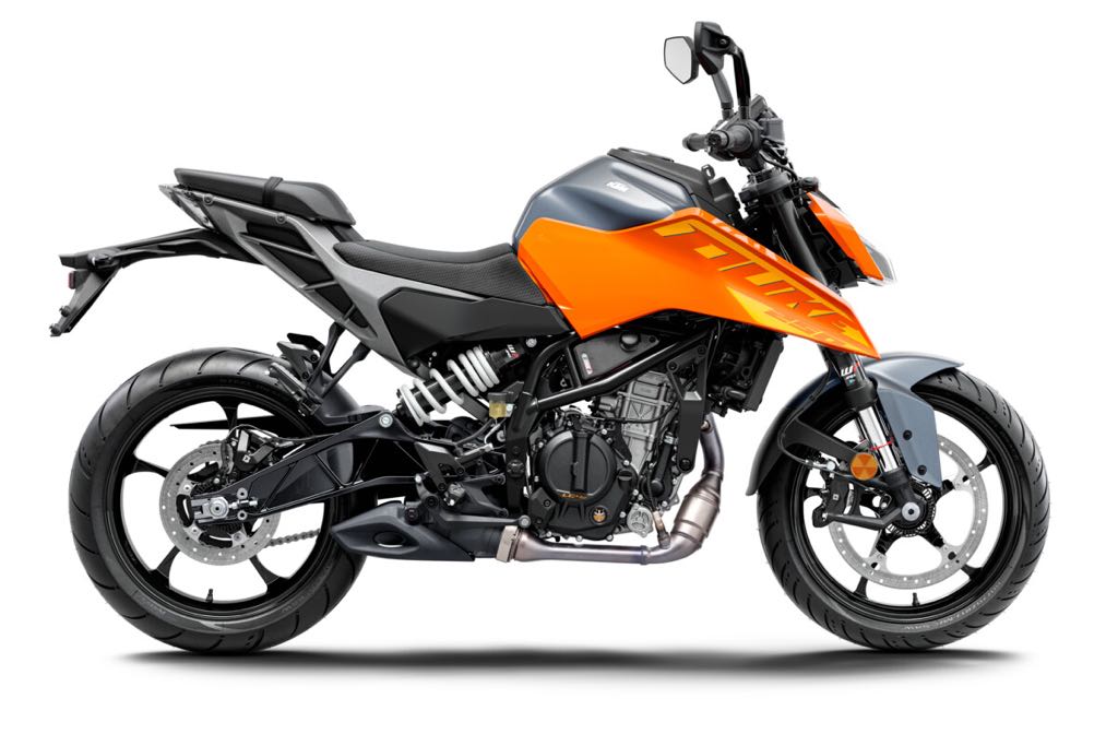 2024 KTM Duke 250 Electronic Orange