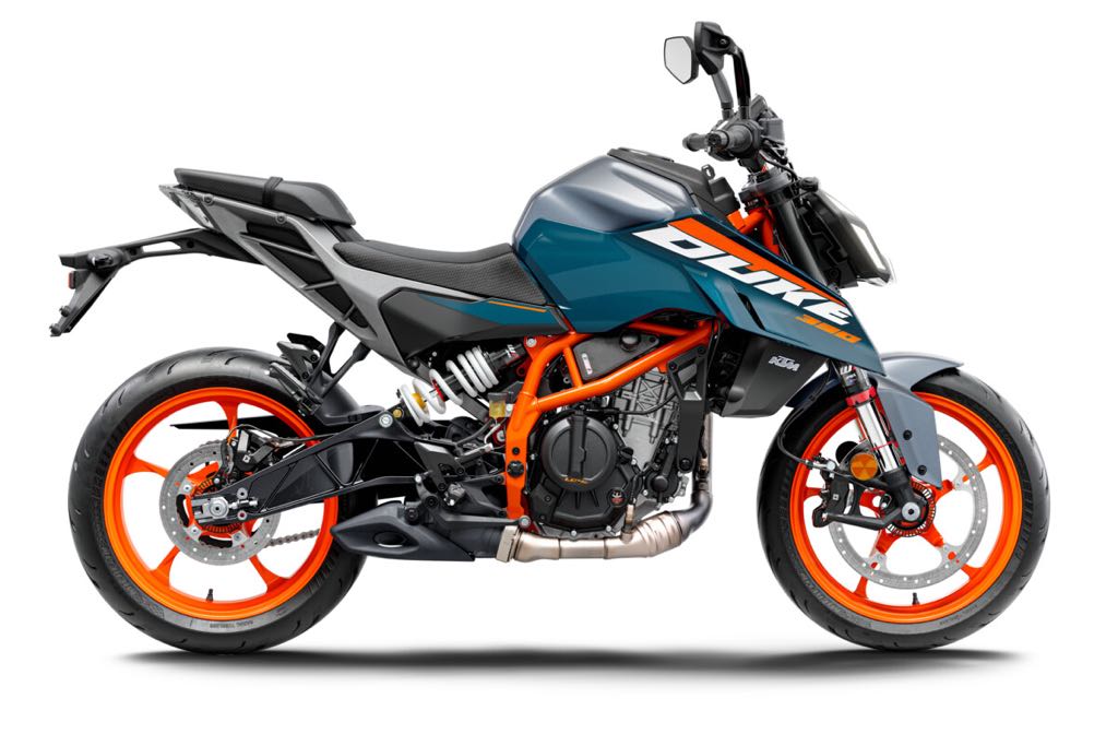 2024 KTM Duke 390 Atlantic Blue