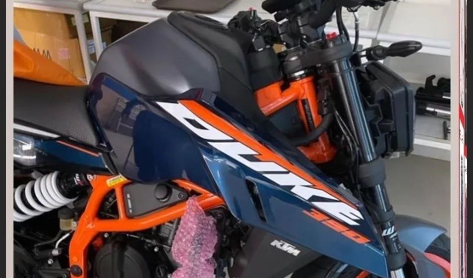 2024 KTM Duke 390 Spied