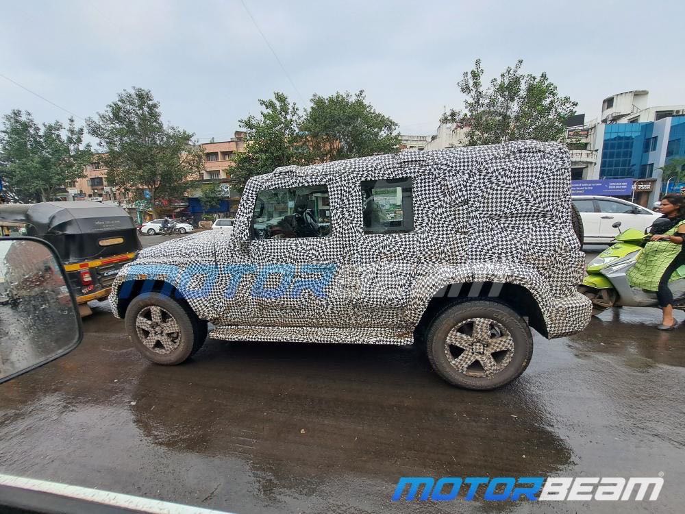 2024 Mahindra Thar 5-Door Spied